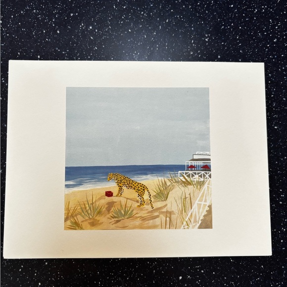 Cartier Summer in the Hamptons Notecard and Envelope Set. Limited Edition - Picture 3 of 7